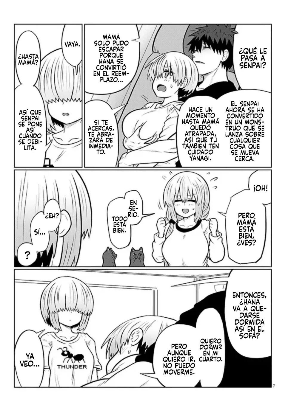 Uzaki-chan wa Asobitai! Capítulo 127 - Página 9 en español