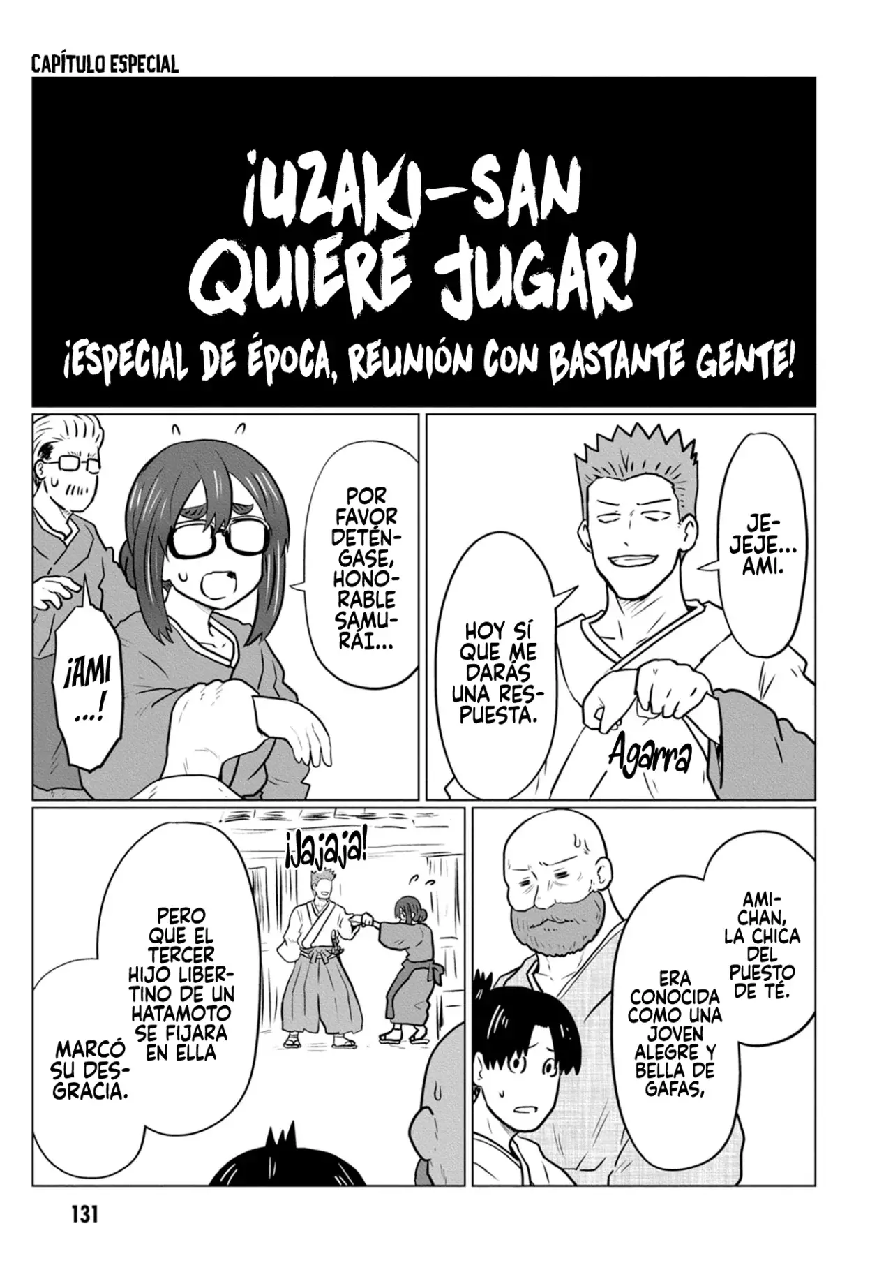 Uzaki-chan wa Asobitai! Capítulo 129.5 - Página 9 en español