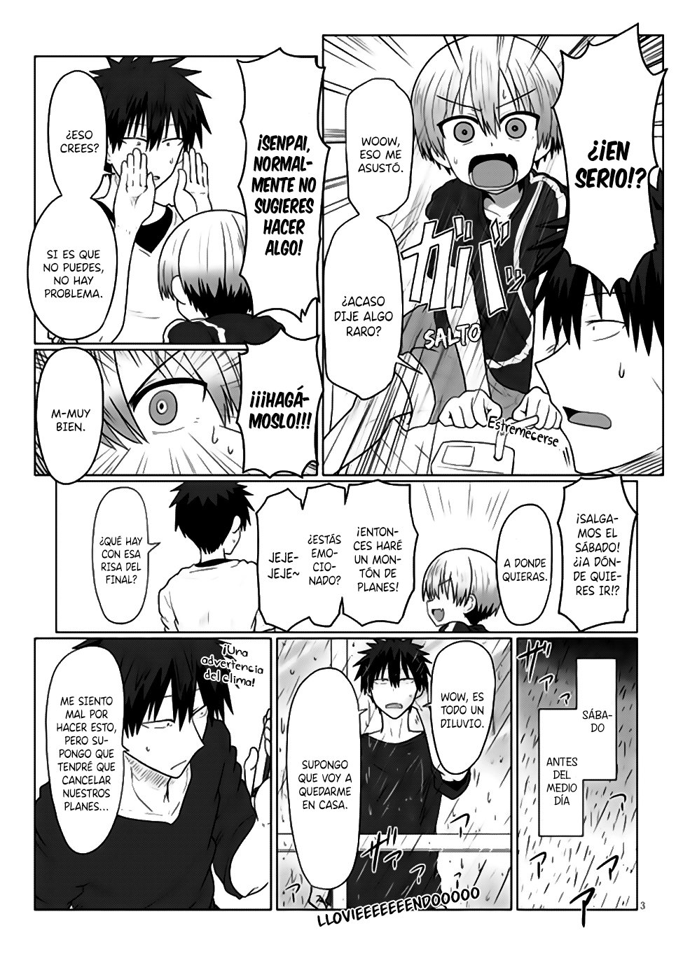Uzaki-chan wa Asobitai! Capítulo 13 - Página 4 en español