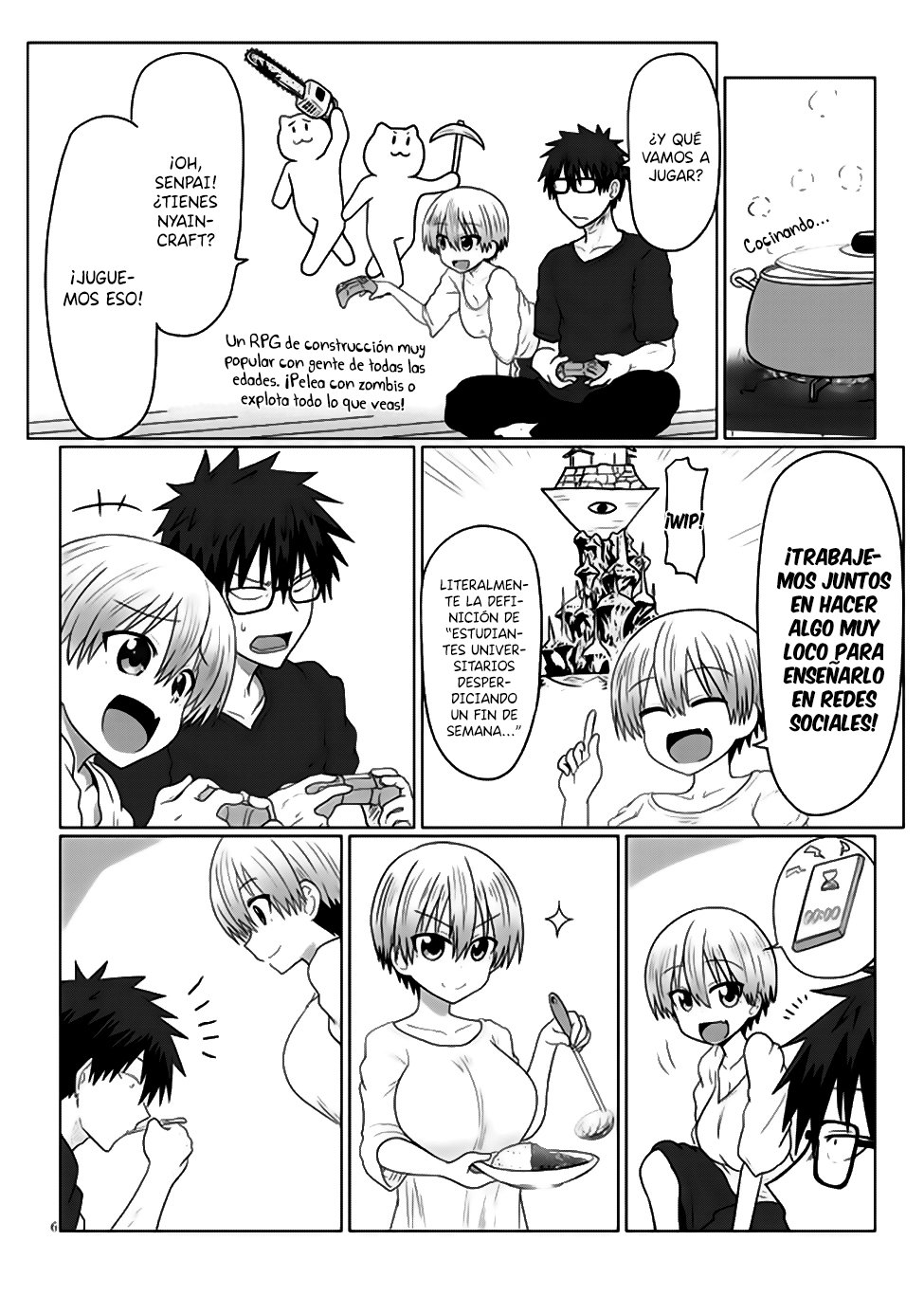 Uzaki-chan wa Asobitai! Capítulo 13 - Página 7 en español