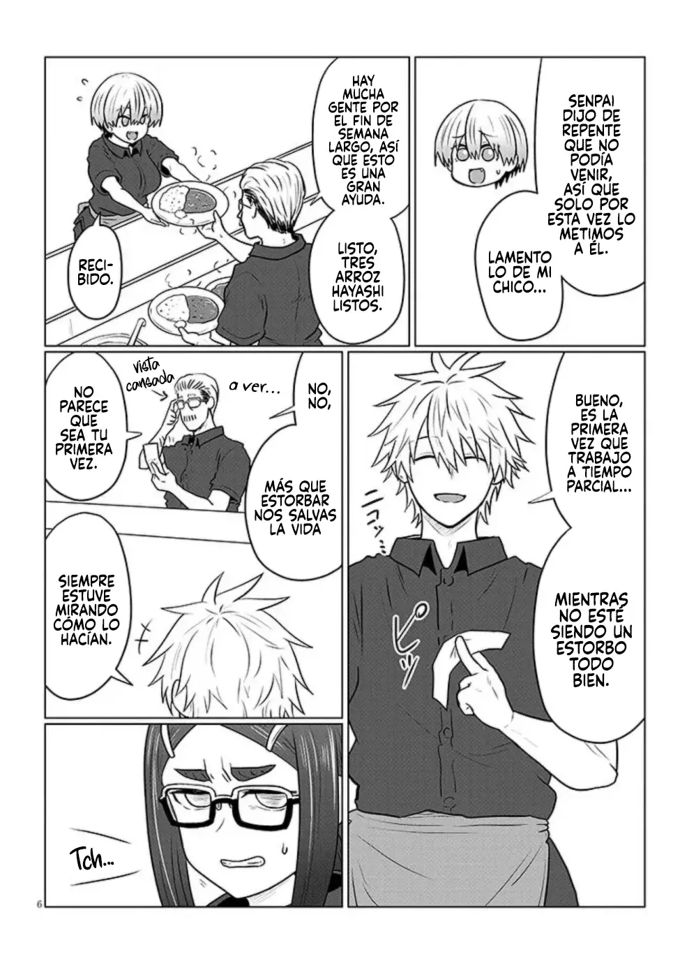 Uzaki-chan wa Asobitai! Capítulo 130 - Página 10 en español