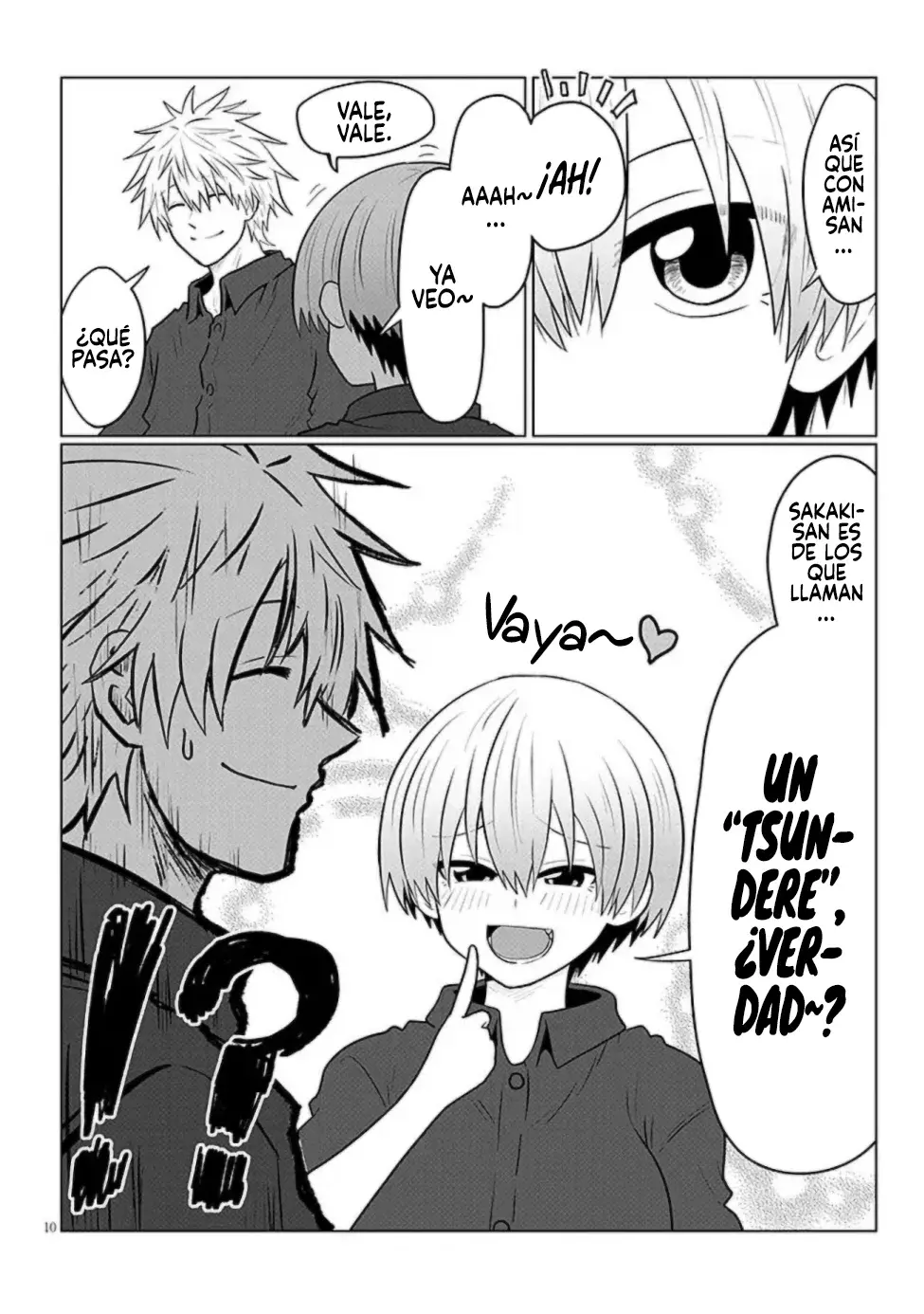 Uzaki-chan wa Asobitai! Capítulo 130 - Página 14 en español