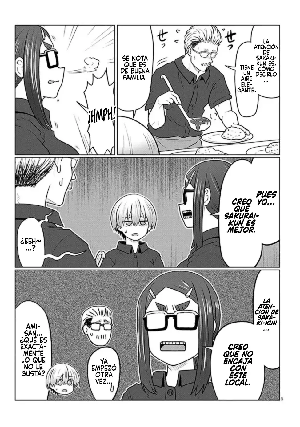 Uzaki-chan wa Asobitai! Capítulo 130 - Página 9 en español