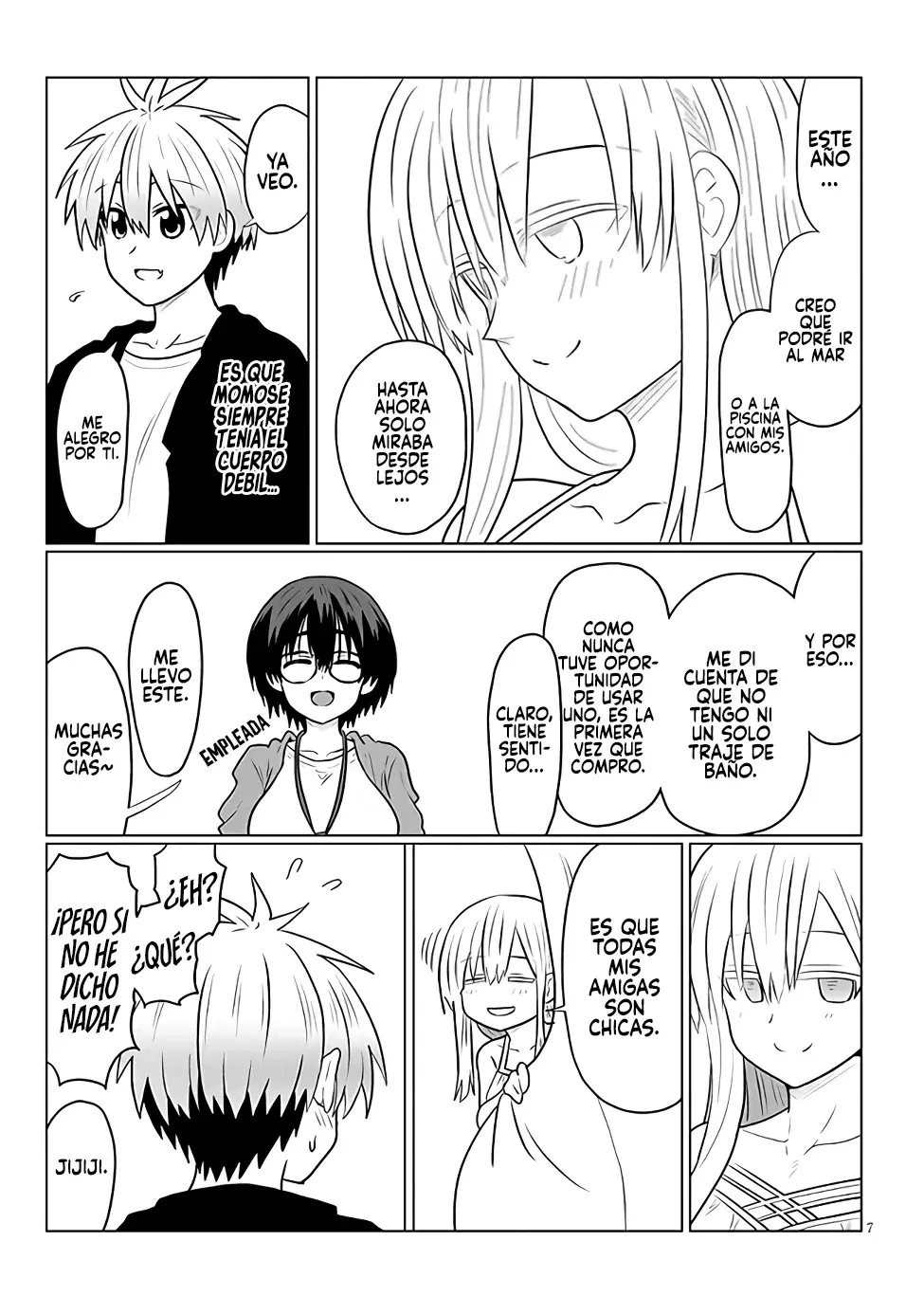 Uzaki-chan wa Asobitai! Capítulo 131 - Página 11 en español