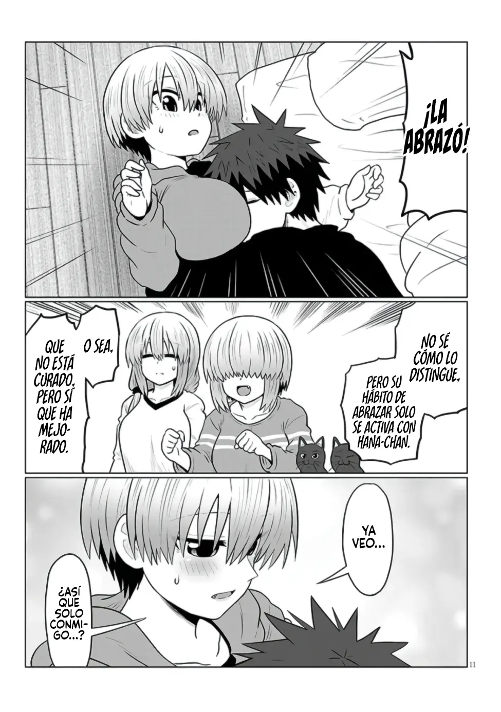 Uzaki-chan wa Asobitai! Capítulo 133 - Página 11 en español