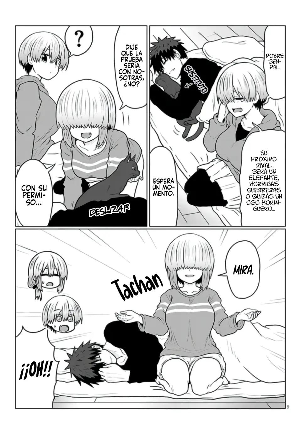 Uzaki-chan wa Asobitai! Capítulo 133 - Página 9 en español