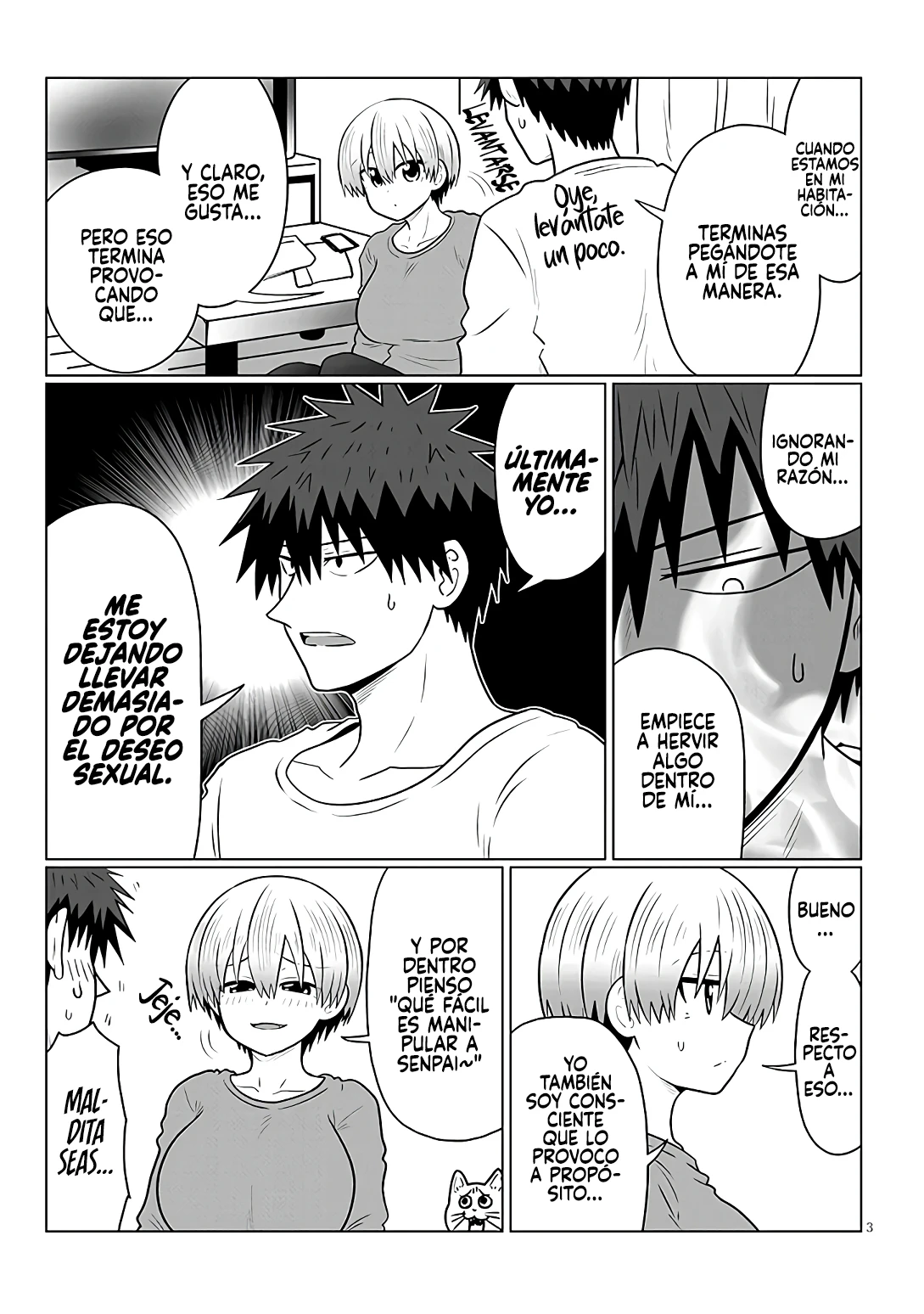 Uzaki-chan wa Asobitai! Capítulo 137 - Página 6 en español