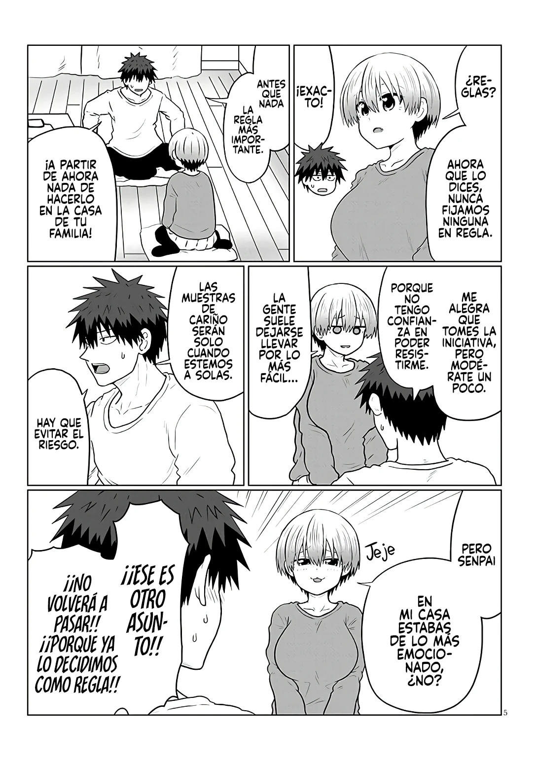 Uzaki-chan wa Asobitai! Capítulo 137 - Página 8 en español