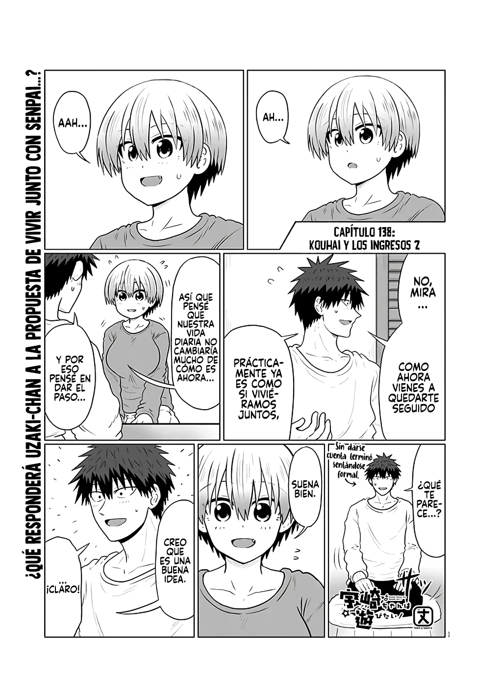 Uzaki-chan wa Asobitai! Capítulo 138 - Página 4 en español