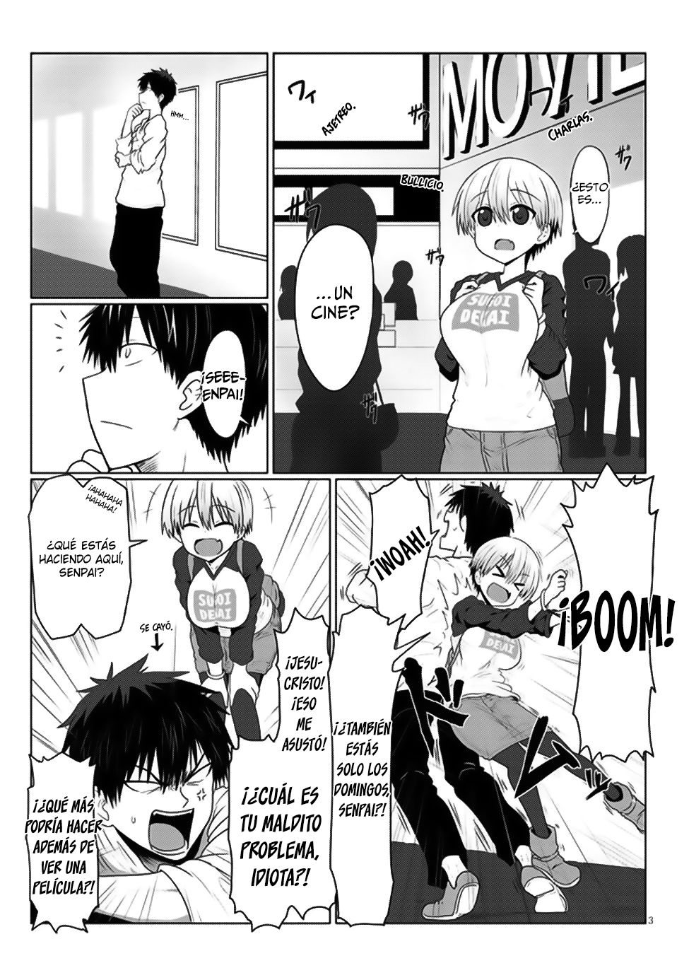 Uzaki-chan wa Asobitai! Capítulo 2 - Página 4 en español