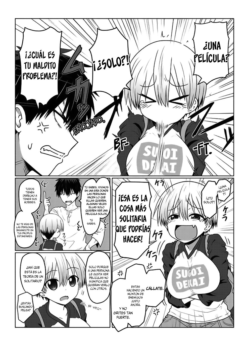 Uzaki-chan wa Asobitai! Capítulo 2 - Página 5 en español