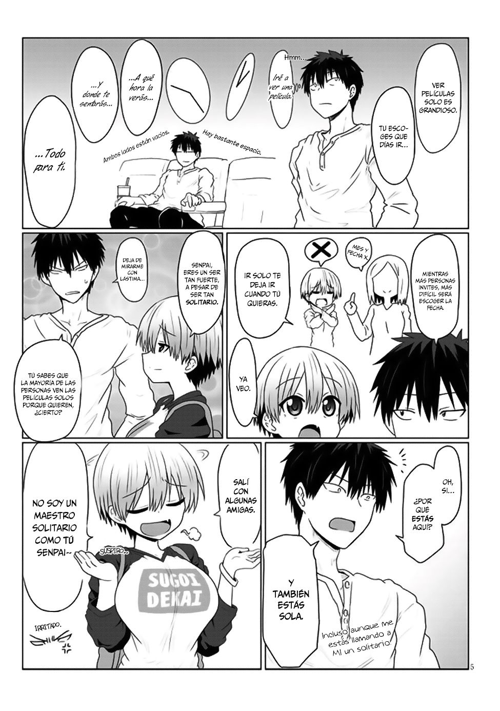 Uzaki-chan wa Asobitai! Capítulo 2 - Página 6 en español