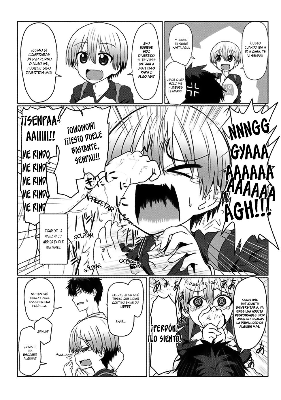 Uzaki-chan wa Asobitai! Capítulo 2 - Página 7 en español