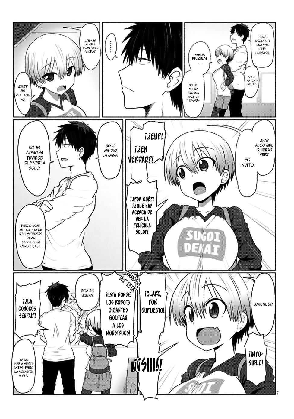 Uzaki-chan wa Asobitai! Capítulo 2 - Página 8 en español