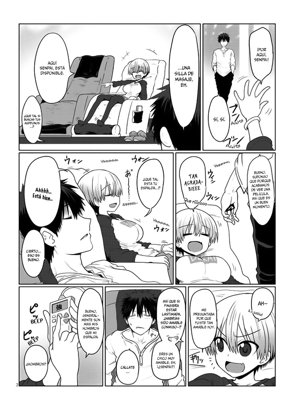 Uzaki-chan wa Asobitai! Capítulo 3 - Página 3 en español