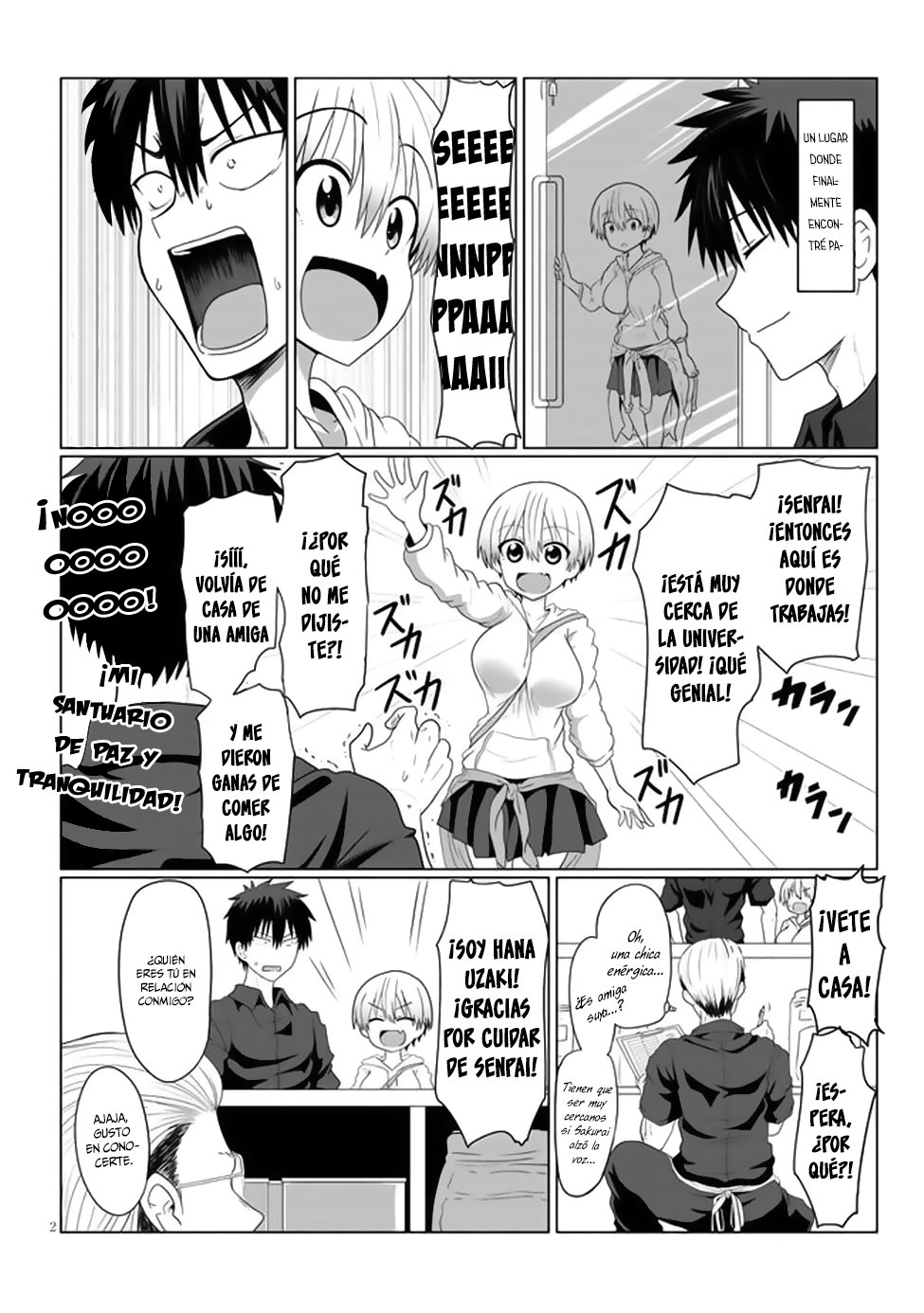 Uzaki-chan wa Asobitai! Capítulo 4 - Página 3 en español