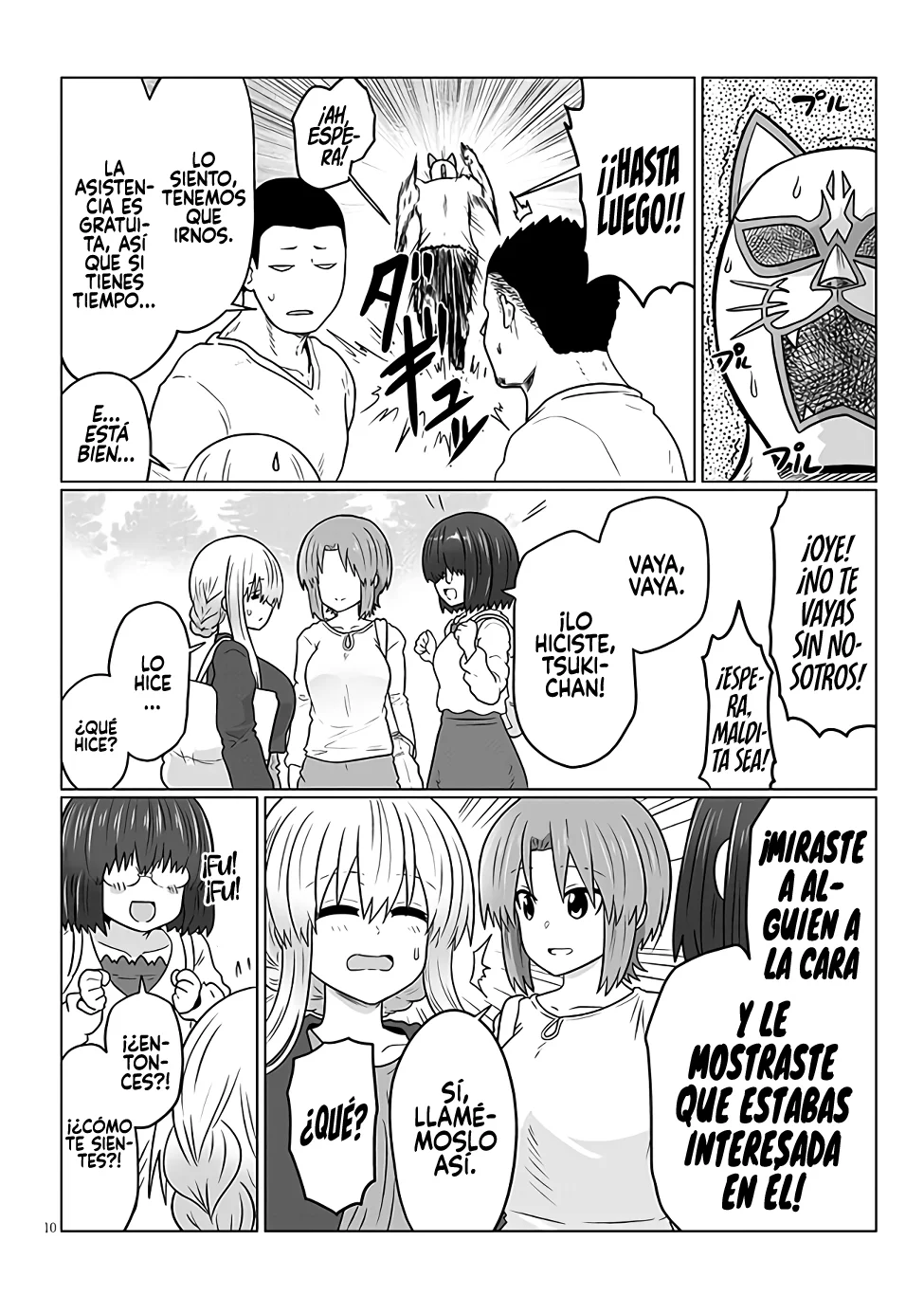 Uzaki-chan wa Asobitai! Capítulo 98 - Página 12 en español