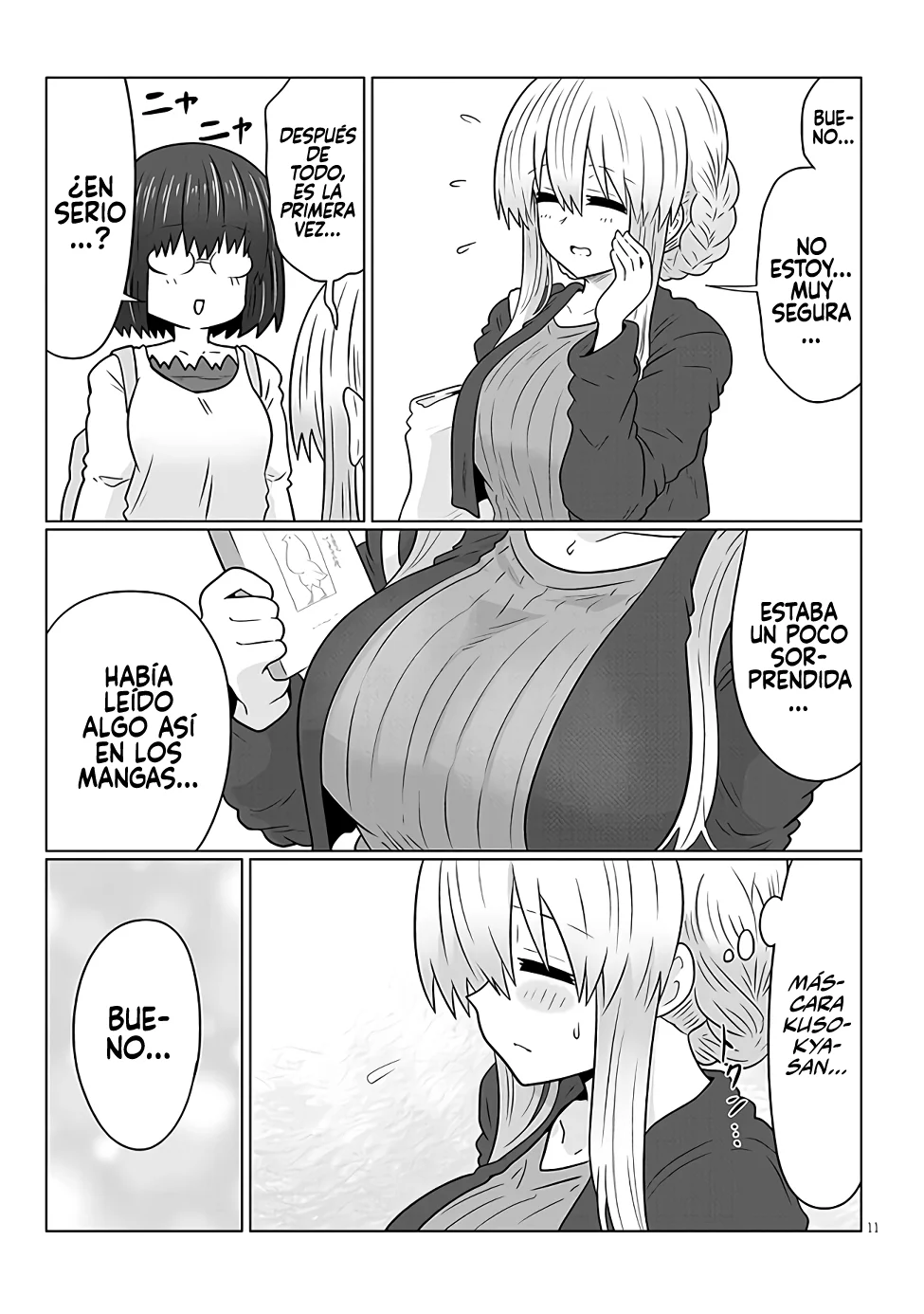 Uzaki-chan wa Asobitai! Capítulo 98 - Página 13 en español