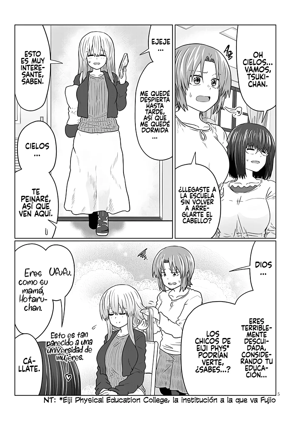 Uzaki-chan wa Asobitai! Capítulo 98 - Página 7 en español