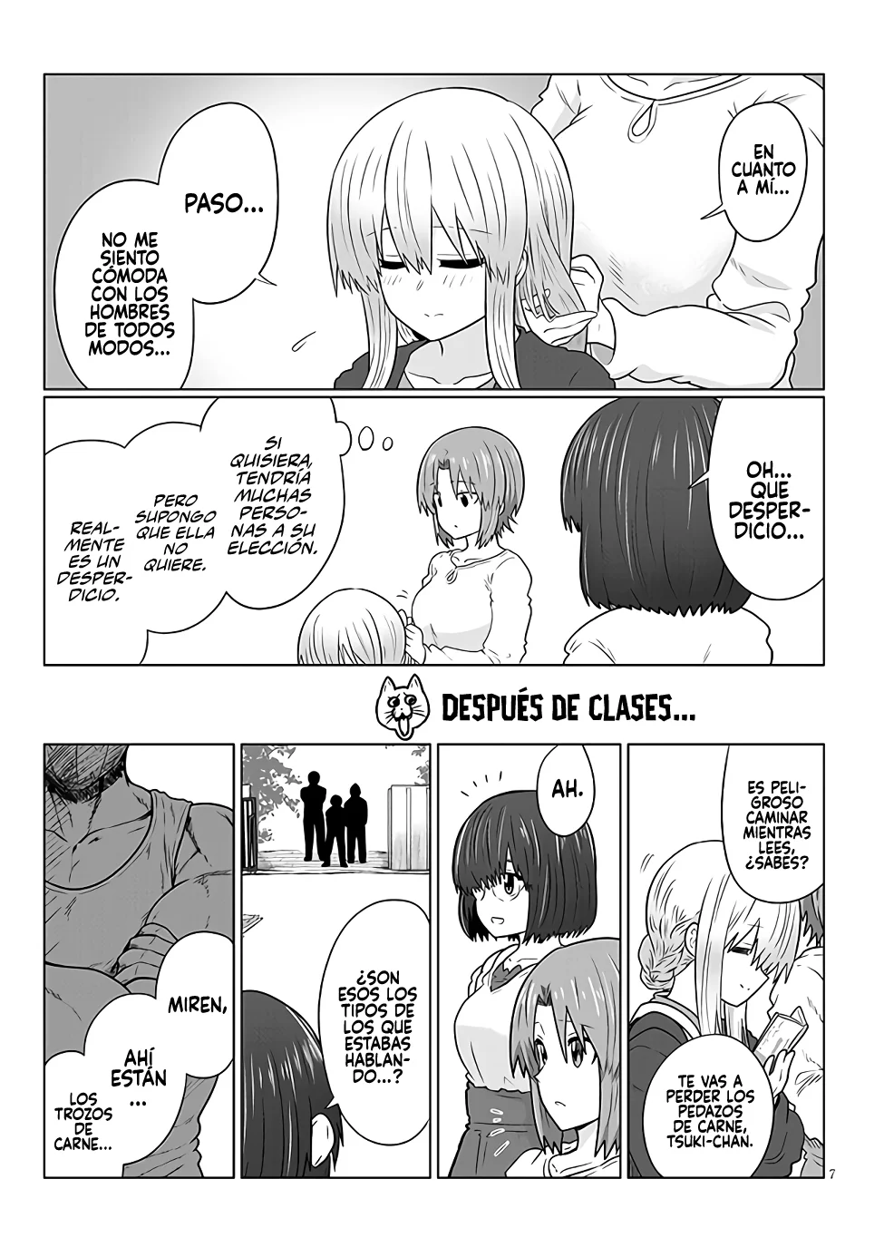 Uzaki-chan wa Asobitai! Capítulo 98 - Página 9 en español