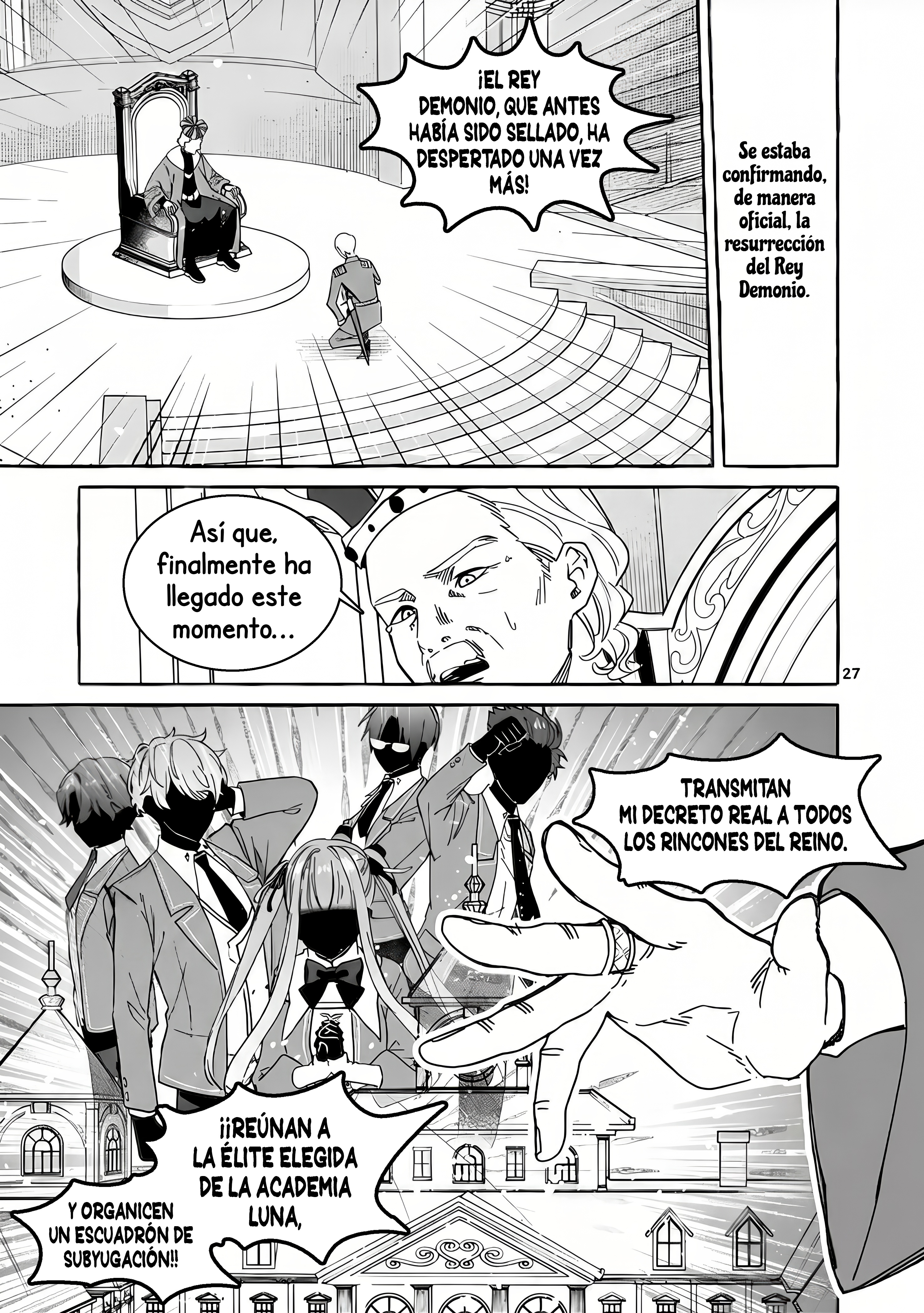 Hametsu o Hikaeta Akuyaku Reijō ga Muri Shite Heroine wo Enjita Kekka Taida na Yosei ga Akogare Nanoni, Daini Oji no Dekiai Route ni Konwakuchu Capítulo 13.2 - Página 16 en español