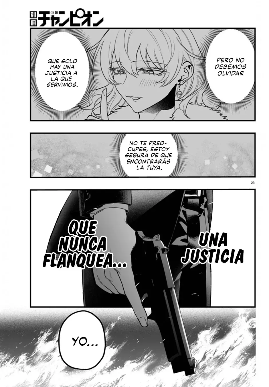 Iruma-kun: if mafia Capítulo 18 - Página 23 en español