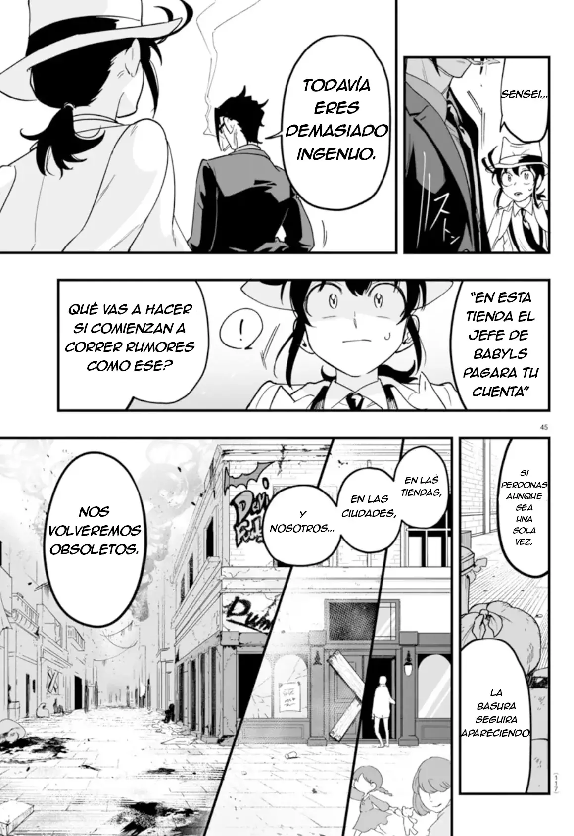 Iruma-kun: if mafia Capítulo 2 - Página 44 en español