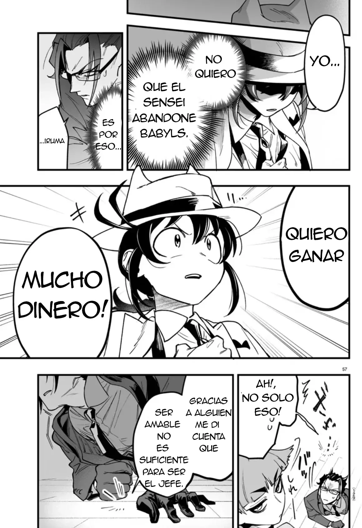 Iruma-kun: if mafia Capítulo 2 - Página 56 en español