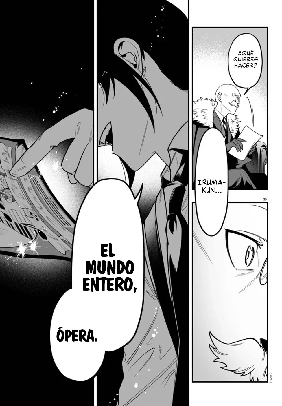 Iruma-kun: if mafia Capítulo 21 - Página 36 en español