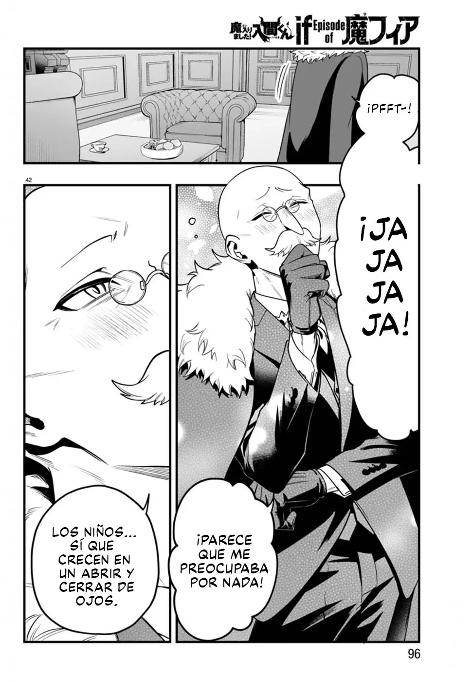 Iruma-kun: if mafia Capítulo 21 - Página 41 en español