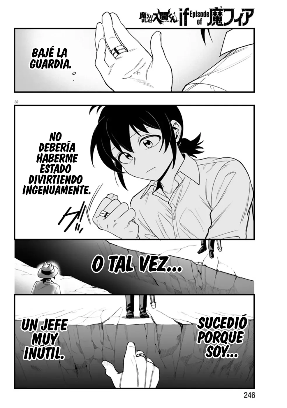 Iruma-kun: if mafia Capítulo 23 - Página 32 en español