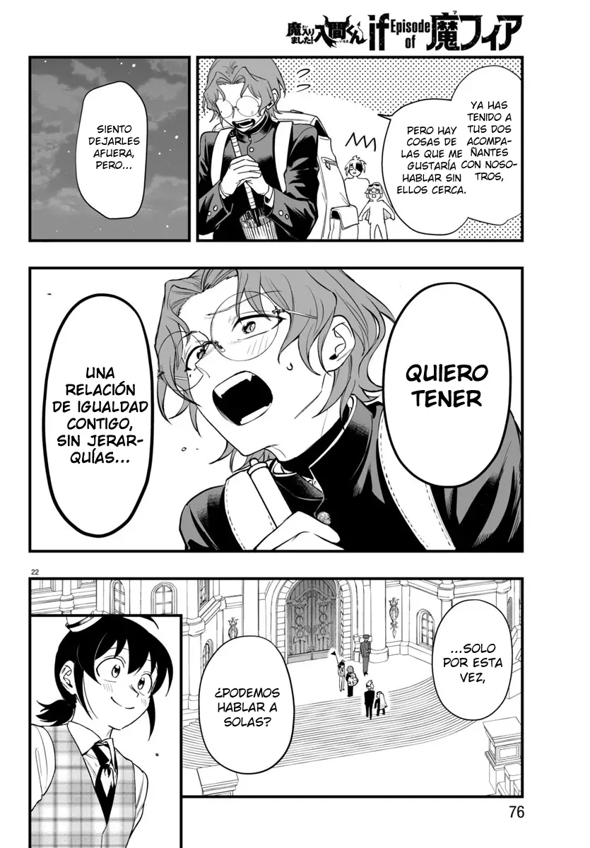 Iruma-kun: if mafia Capítulo 24 - Página 23 en español