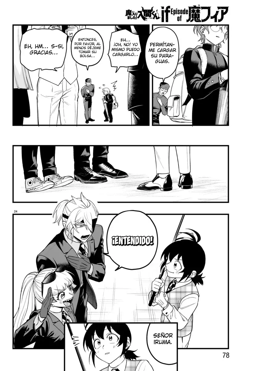 Iruma-kun: if mafia Capítulo 24 - Página 25 en español
