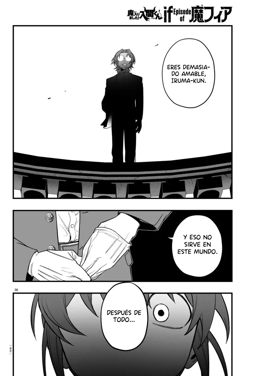 Iruma-kun: if mafia Capítulo 24 - Página 37 en español
