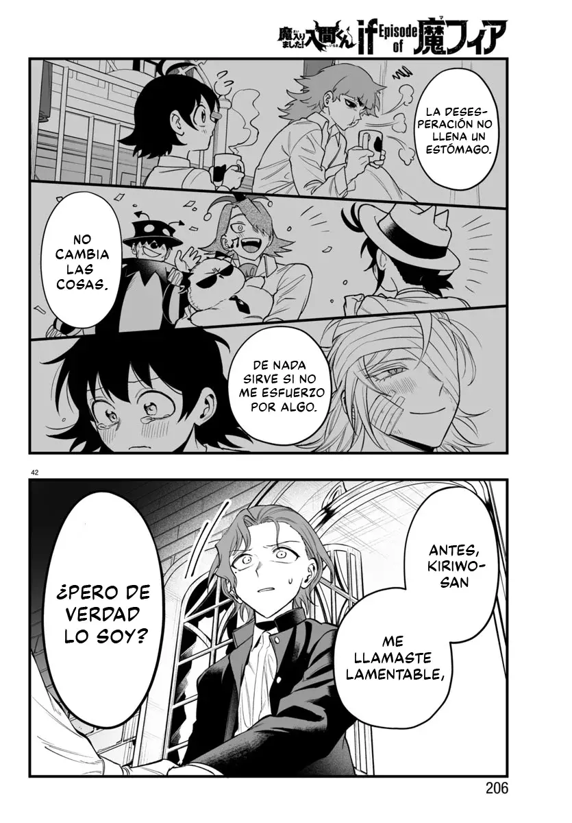 Iruma-kun: if mafia Capítulo 25 - Página 43 en español