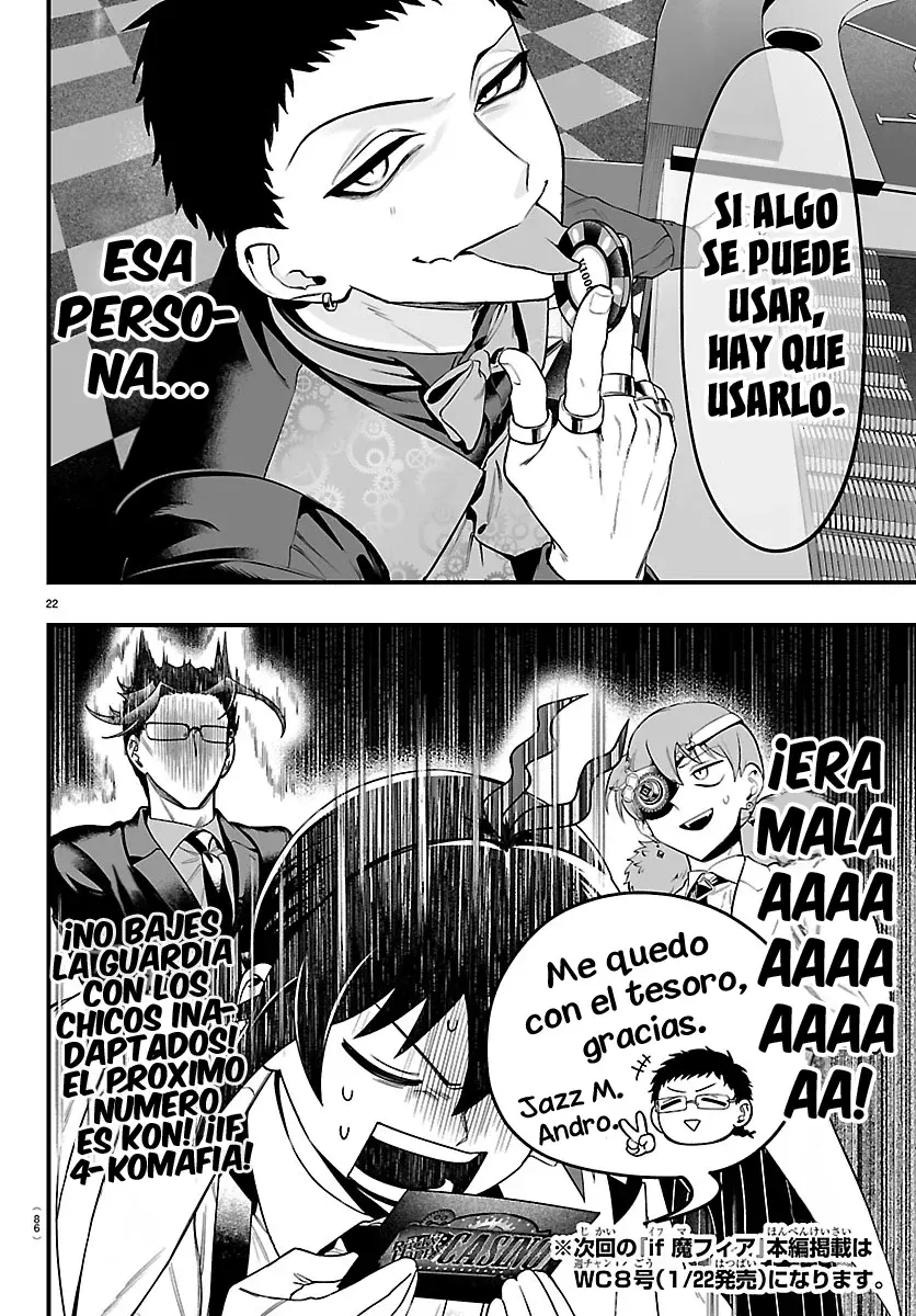 Iruma-kun: if mafia Capítulo 28 - Página 22 en español