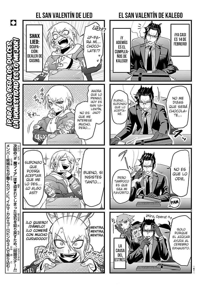 Iruma-kun: if mafia Capítulo 29.1 - Página 3 en español