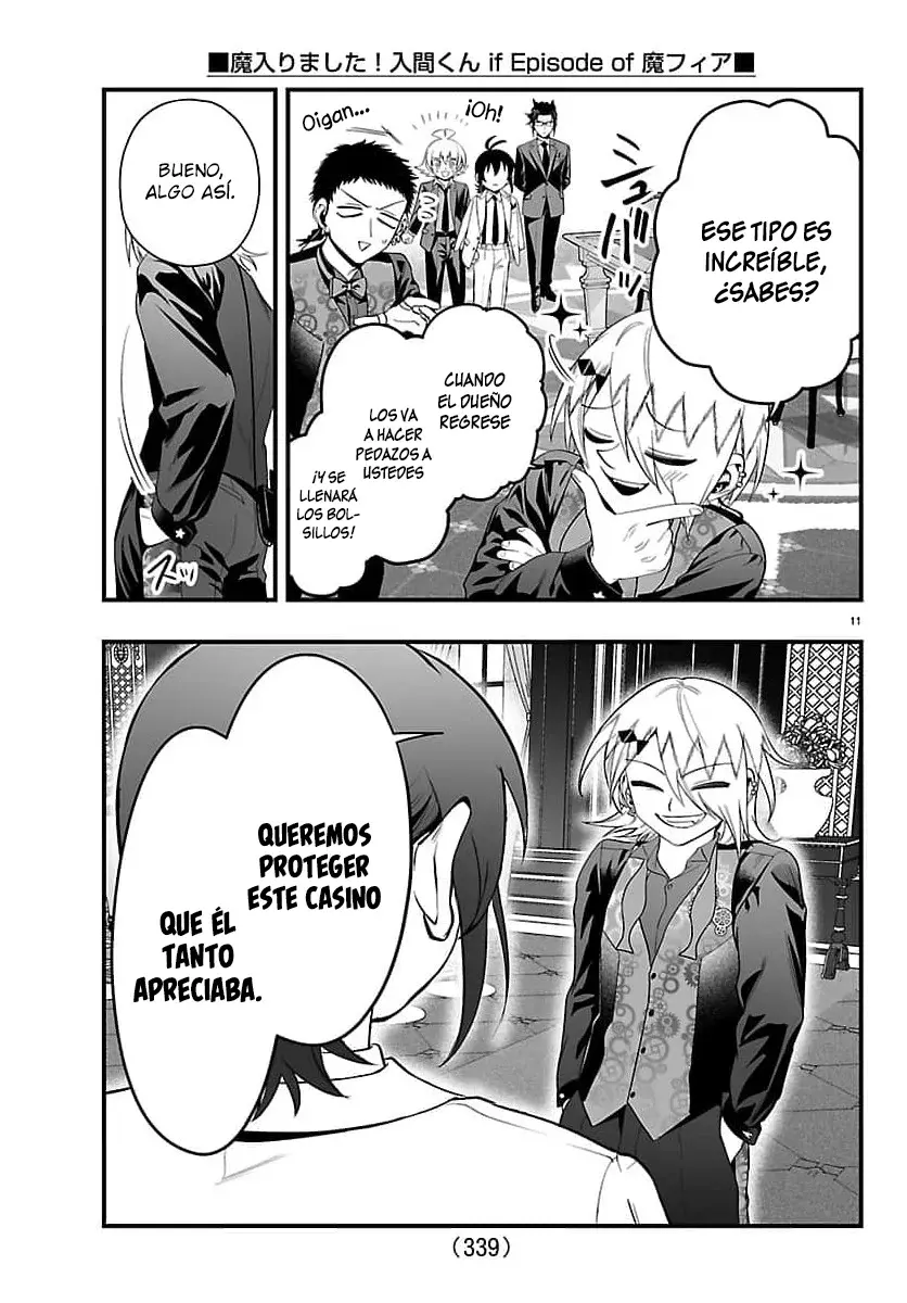 Iruma-kun: if mafia Capítulo 32 - Página 11 en español