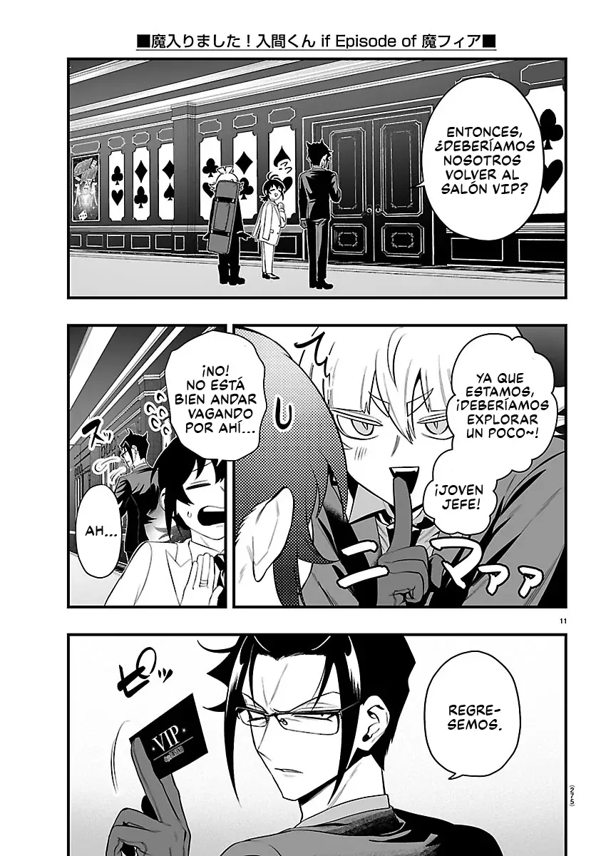 Iruma-kun: if mafia Capítulo 33 - Página 11 en español
