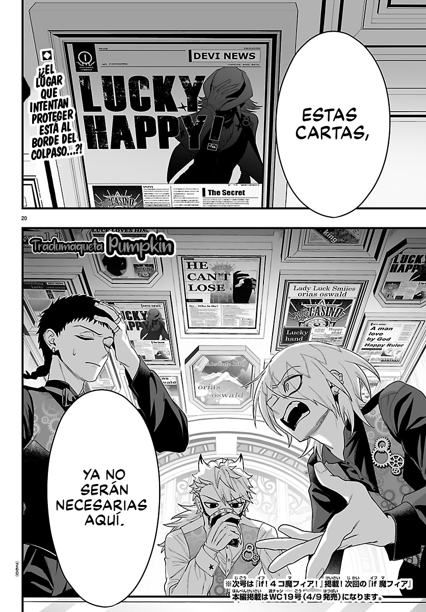 Iruma-kun: if mafia Capítulo 34 - Página 20 en español