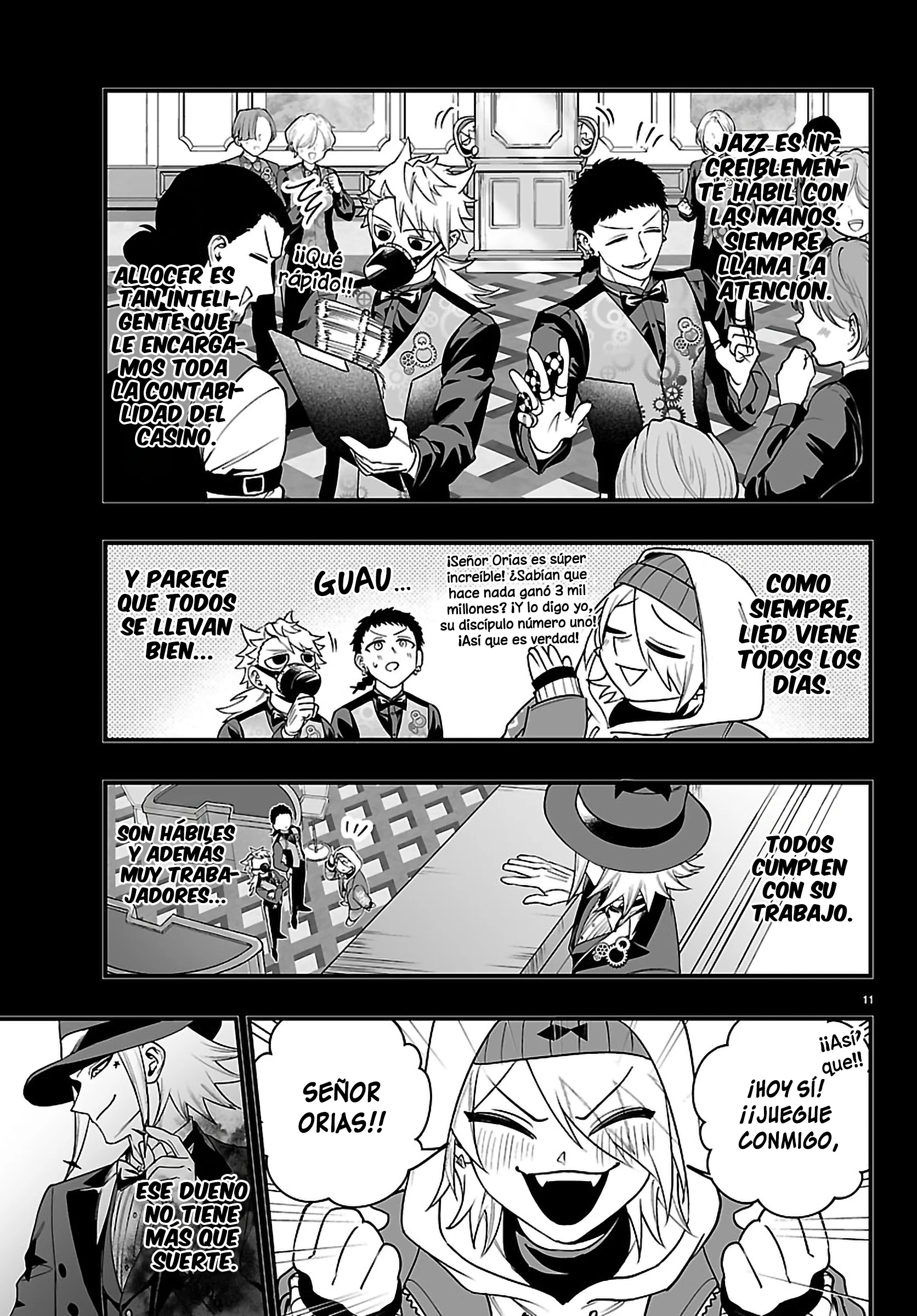 Iruma-kun: if mafia Capítulo 36 - Página 13 en español