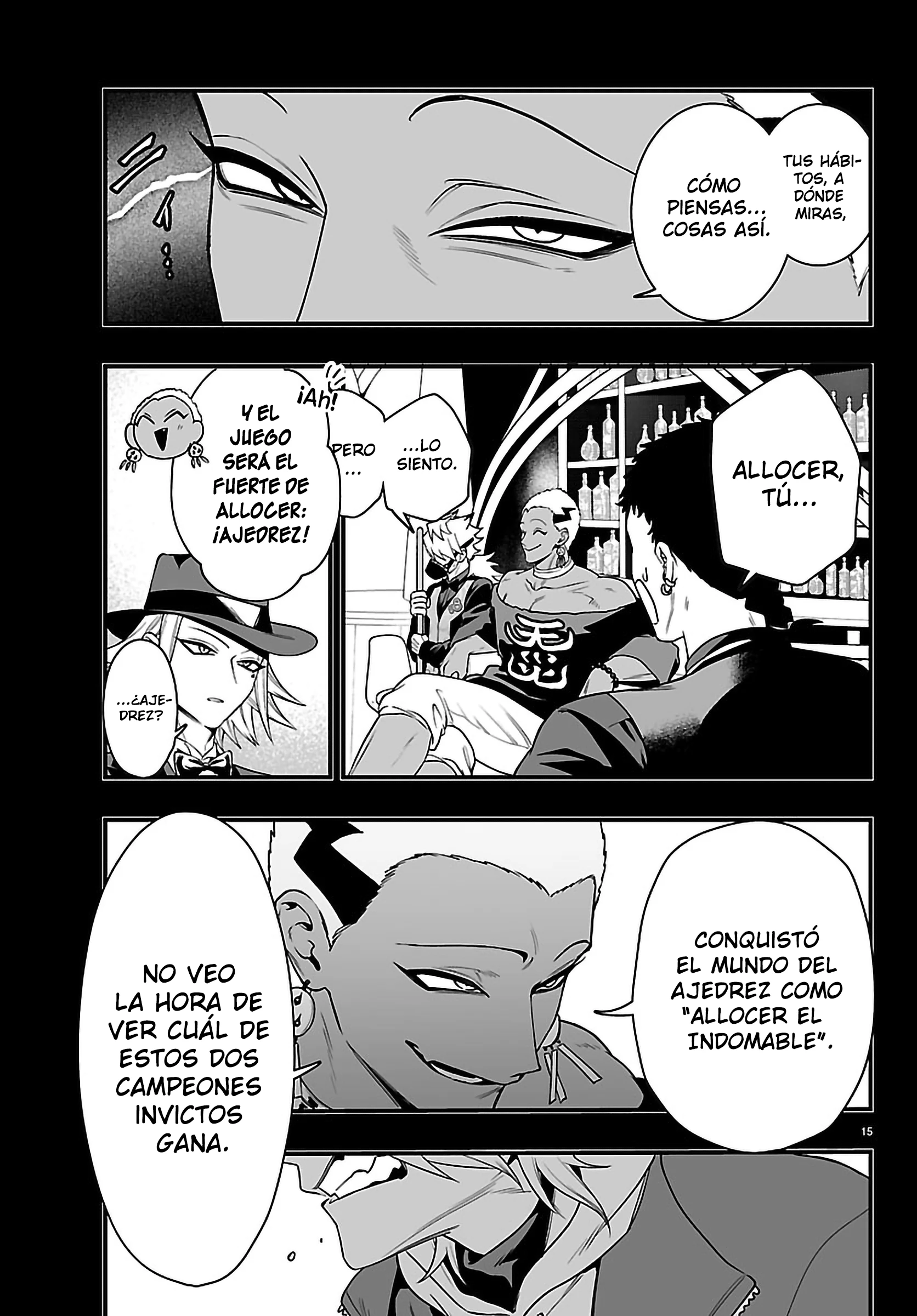 Iruma-kun: if mafia Capítulo 36 - Página 17 en español