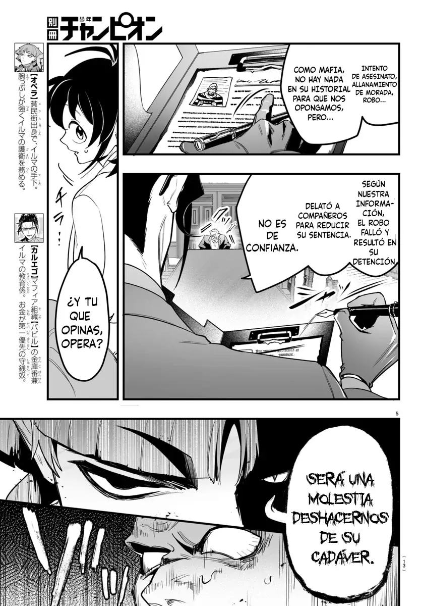 Iruma-kun: if mafia Capítulo 4 - Página 8 en español