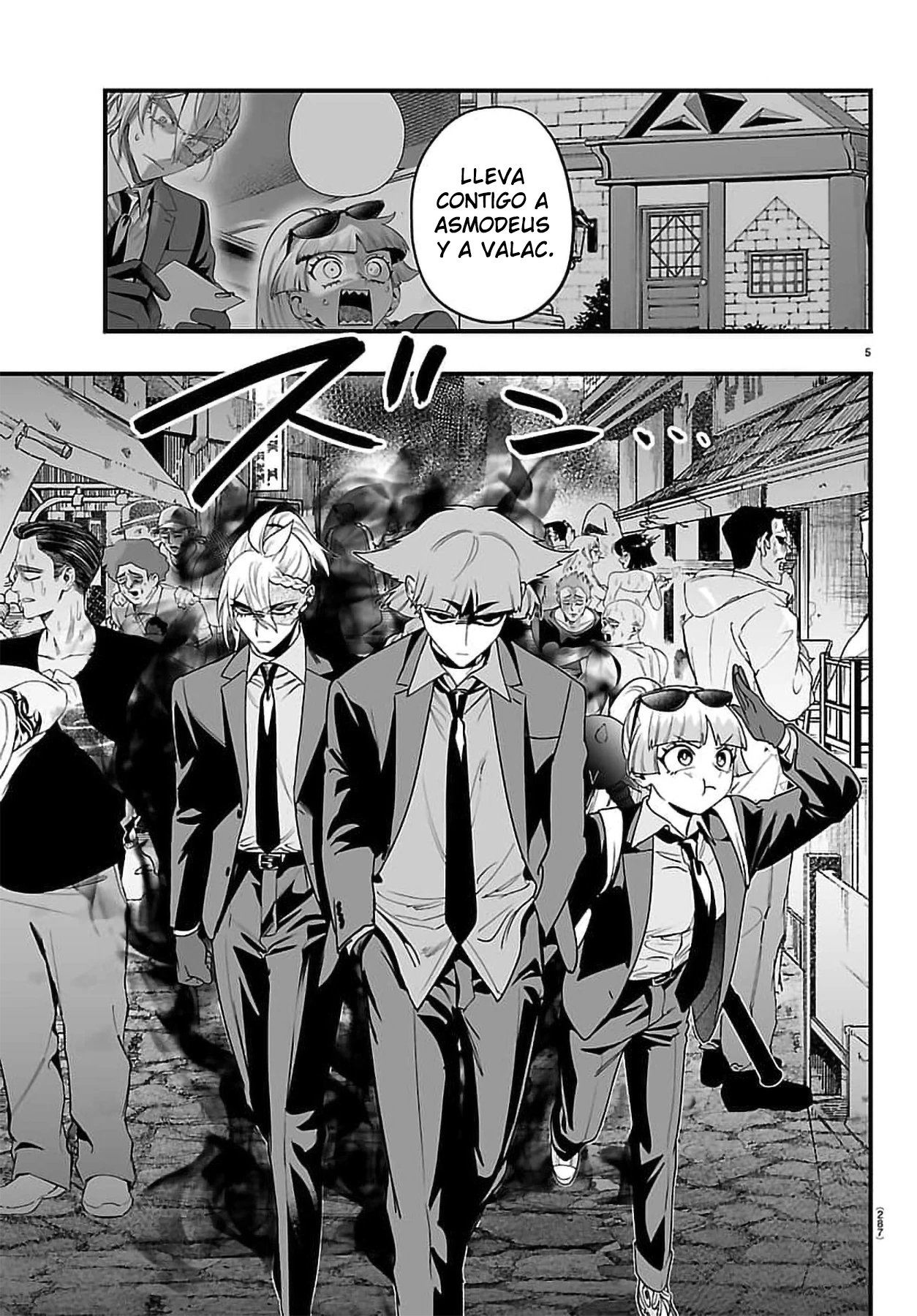 Iruma-kun: if mafia Capítulo 41 - Página 6 en español