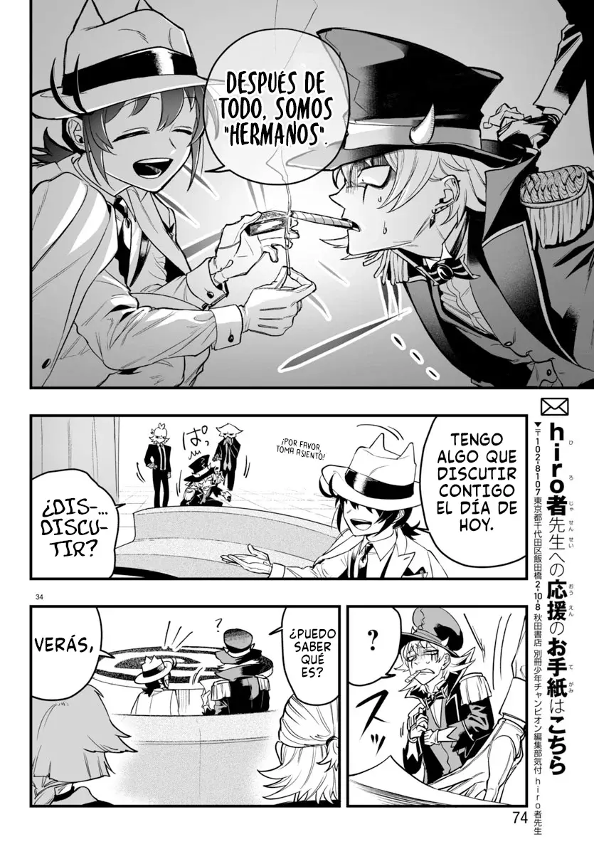 Iruma-kun: if mafia Capítulo 6 - Página 35 en español