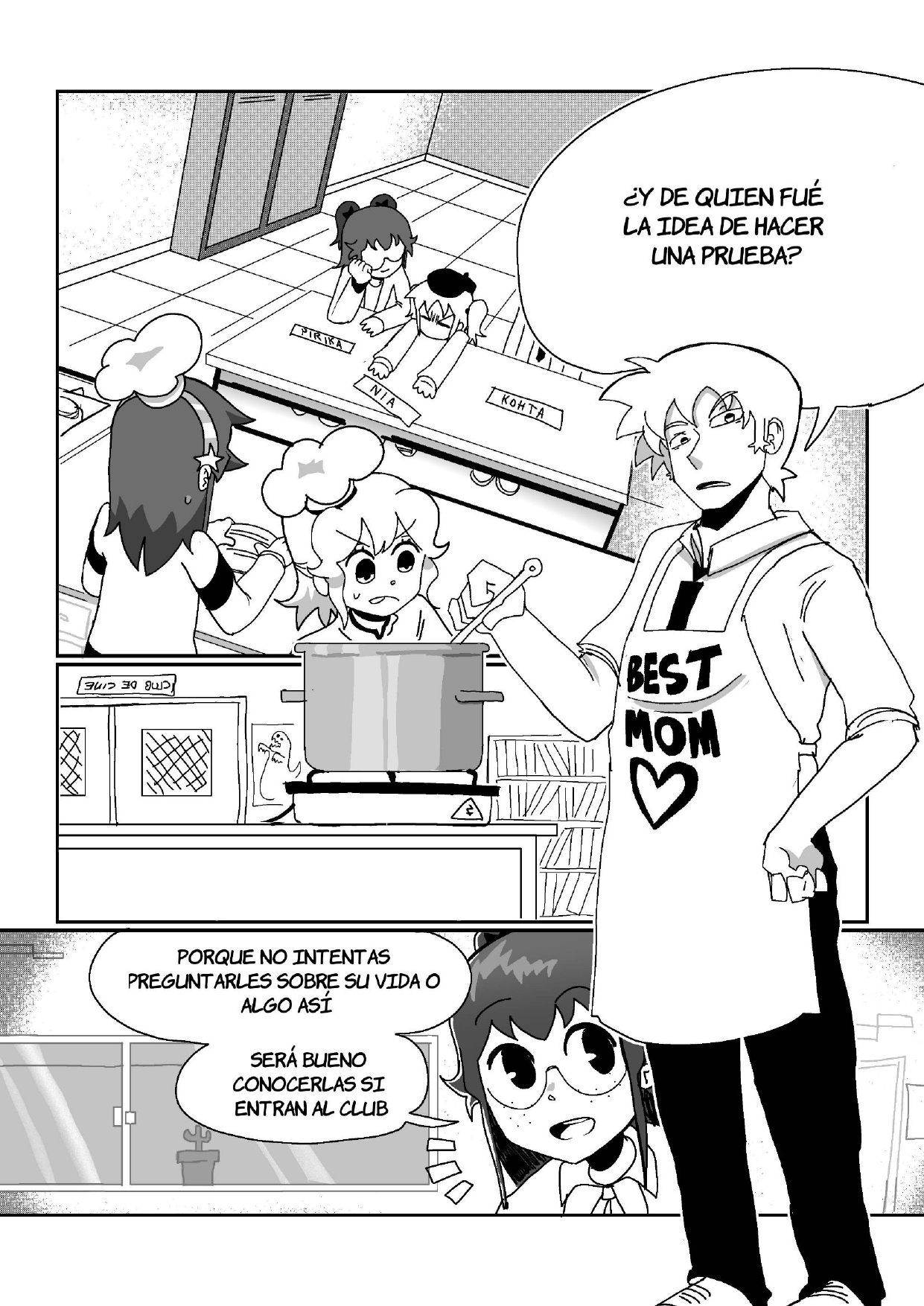Bread and Love Pan y Amor Capítulo 7 - Página 4 en español