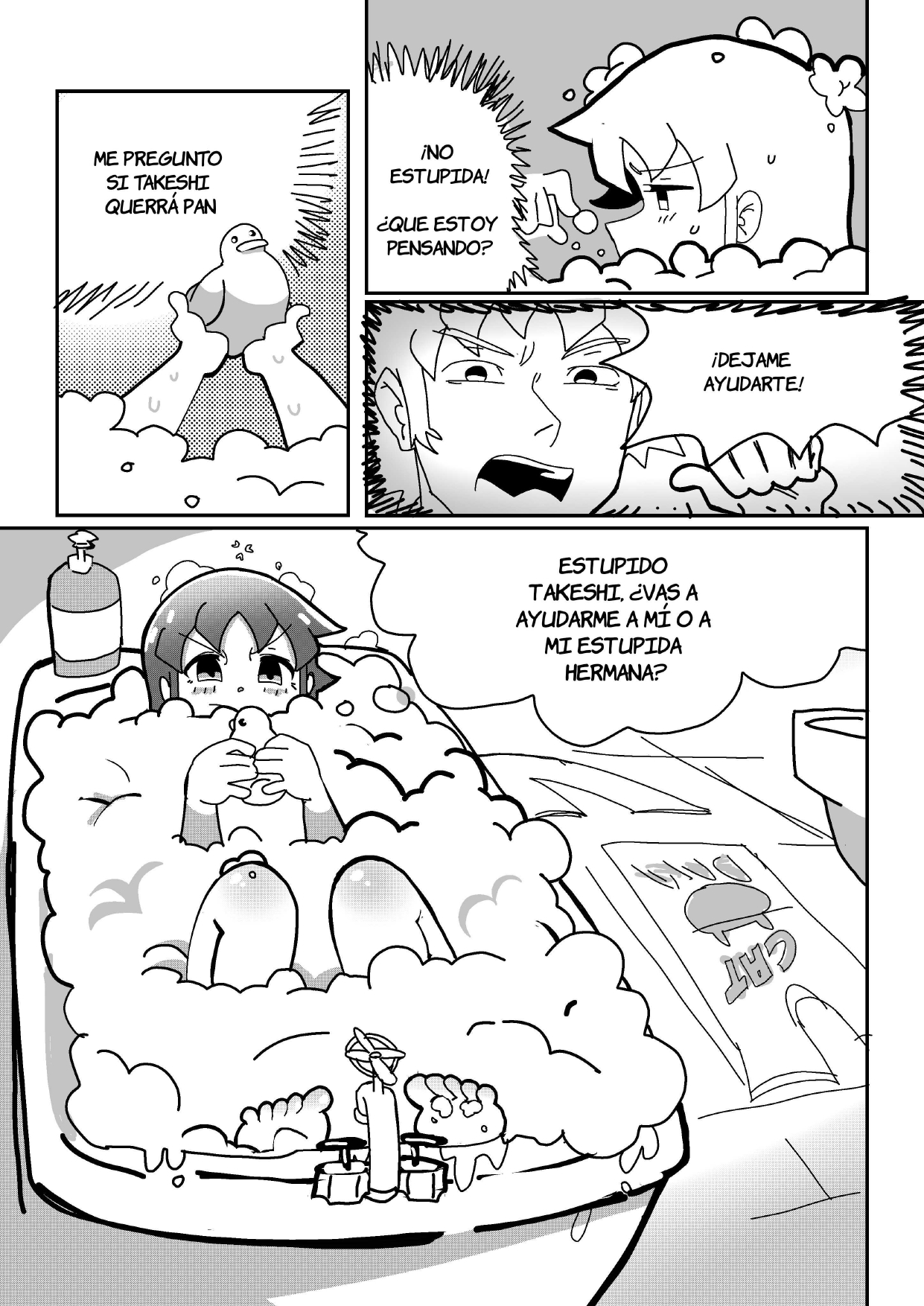 Bread and Love Pan y Amor Capítulo 8 - Página 4 en español