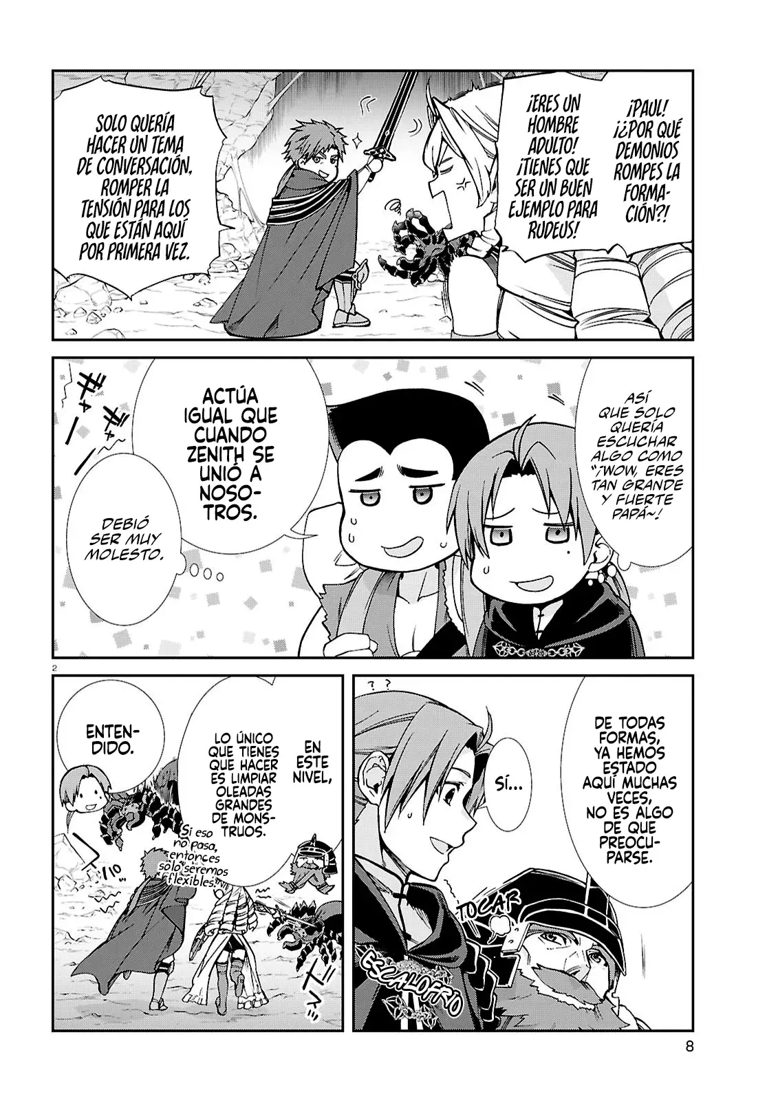Mushoku Tensei: Isekai Ittara Honki Dasu Capítulo 102 - Página 8 en español