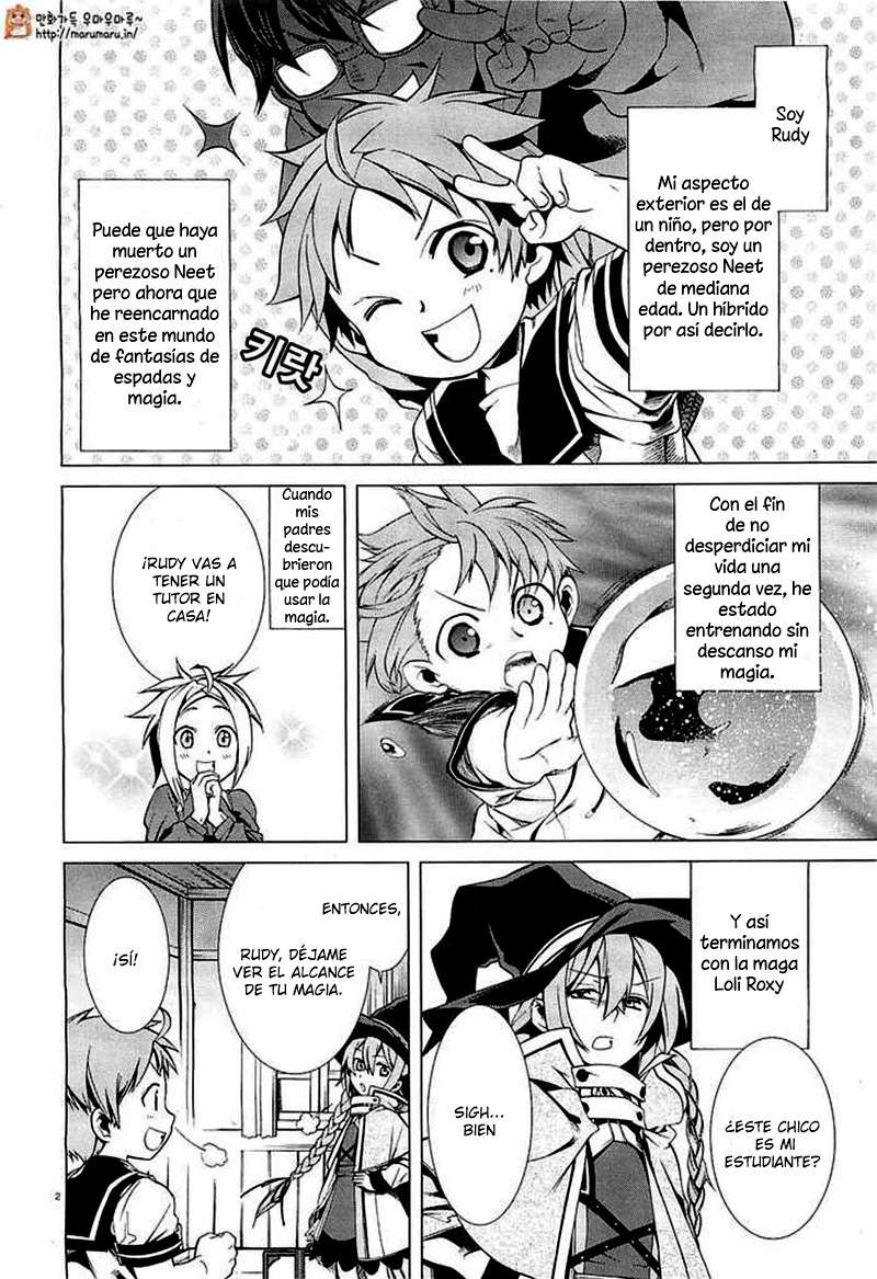Mushoku Tensei: Isekai Ittara Honki Dasu Capítulo 2 - Página 3 en español