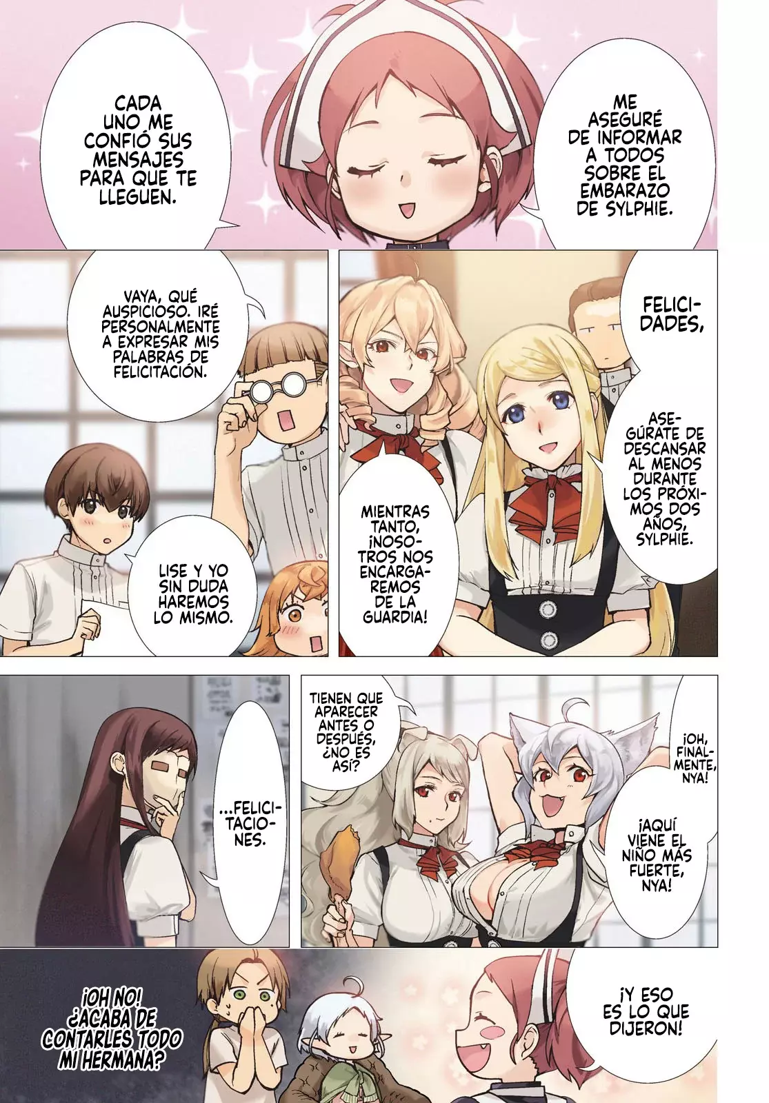 Mushoku Tensei: Isekai Ittara Honki Dasu Capítulo 97 - Página 4 en español